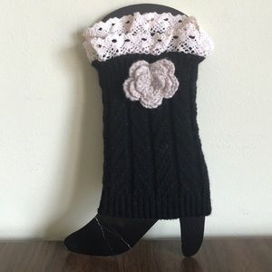 Women’s Cable Knit Boot Cuff Toppers/Ankle Warmers